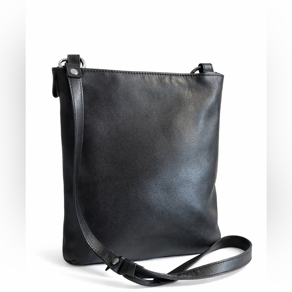 🖤 Vintage COACH 9457 Chelsea Slim Crossbody – Black Leather | Made in USA